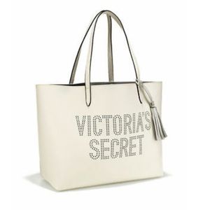 Victoria's Secret Double Strap Perforated Tote Bag